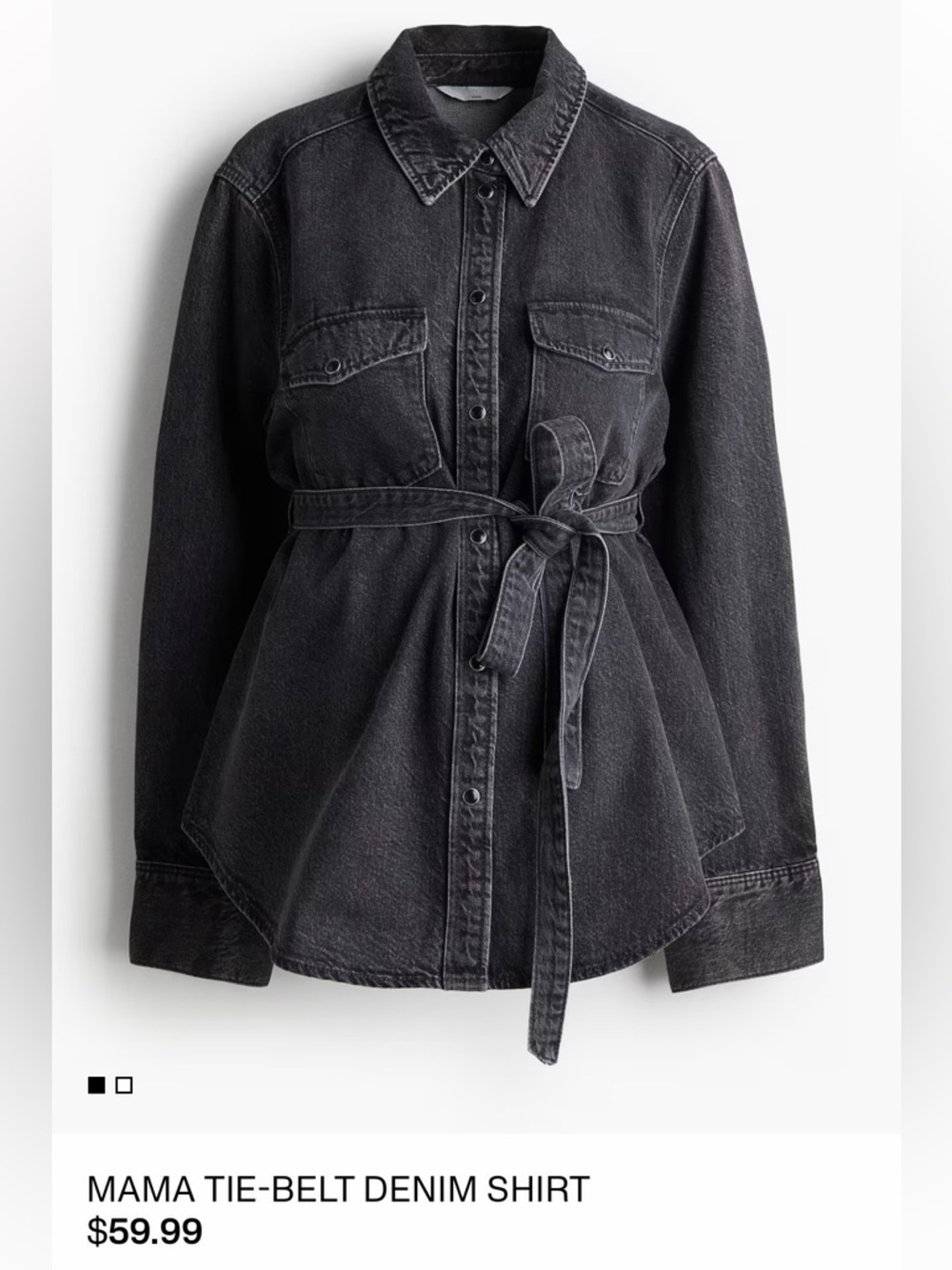 Maternity Denim Top H&M